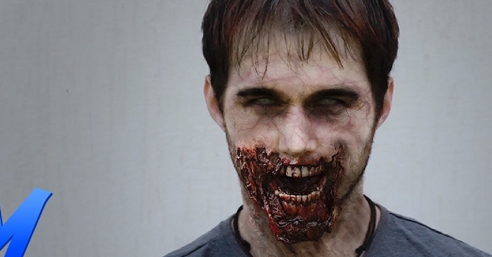 Зомби в Бразилии с простреленной щекой перепугал персонал госпиталя