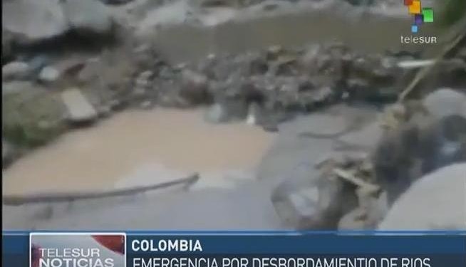 В Колумбии селевой поток похоронил 14 человек, ранил 60, еще десятки пропали без вести