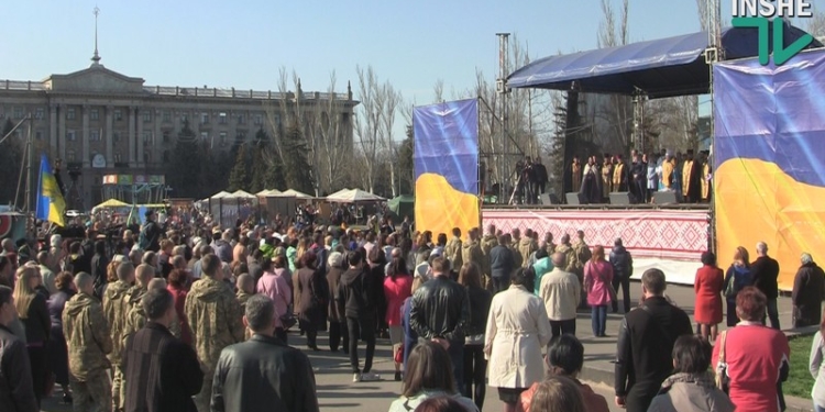В Николаеве совместную молитву за победу над агрессором и мир в Украине представители Московского патриархата проигнорировали