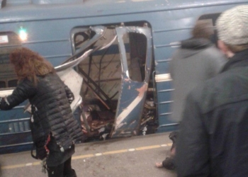В России задержали организатора взрыва в метро Санкт-Петербурга. И сняли это на видео