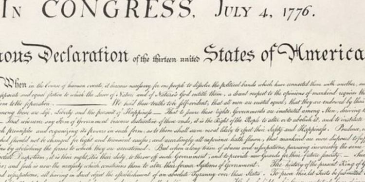 Неожиданно: Декларацию независимости США обнаружили в Великобритании