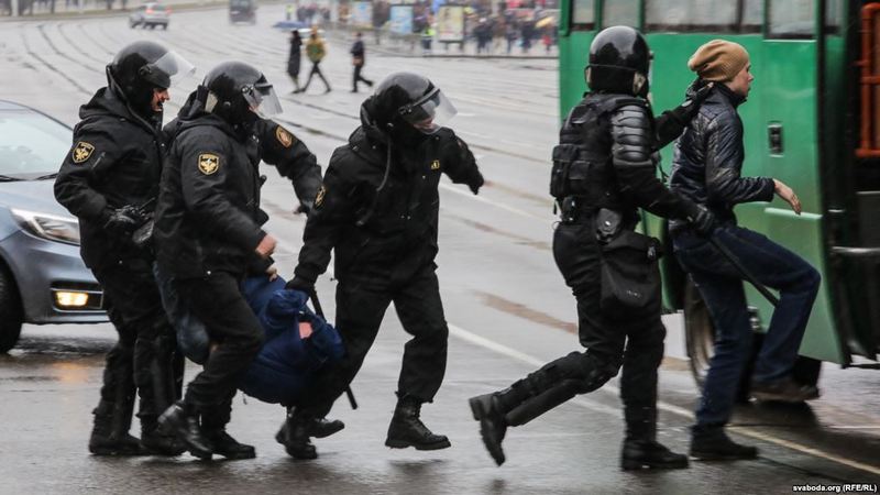 Эхо Дня Воли - в Минске арестованы 6 граждан Украины 1