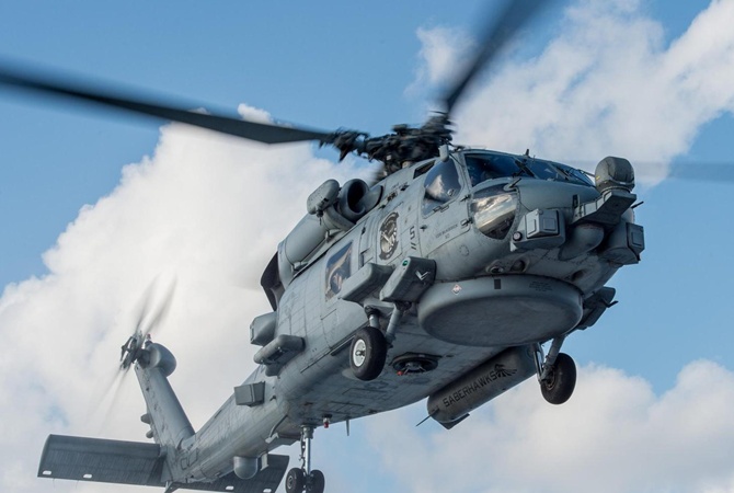 В Тихом океане разбился американский военный вертолет 1