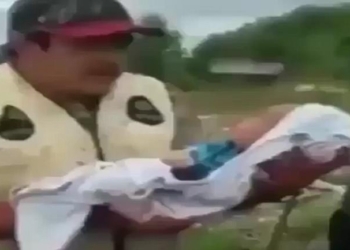 Странные традиции: в Америке новорожденного ребенка помещают в тушу мертвого животного – чтобы был защищен и был хорошим охотником