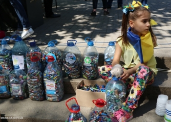 На ІІІ эко-фестивале “Батарейка в утиль” в Николаеве всего лишь за час собрали около 900 кг опасных отходов