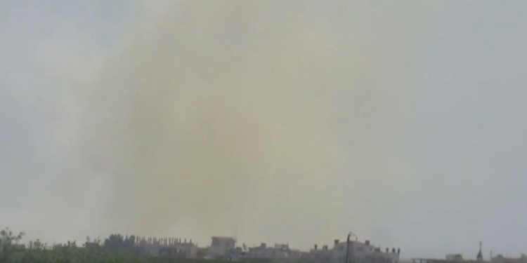 Вторая химическая атака в Сирии – сбрасывались бомбы с хлором