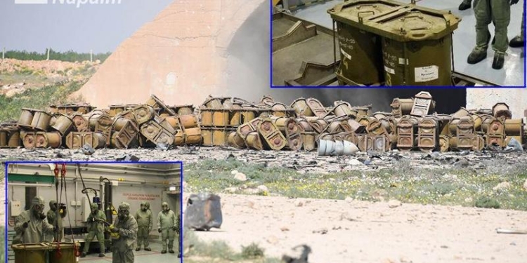 Киберволонтеры предполагают, что на атакованной США авиабазе в Сирии были контейнеры с химическим оружием