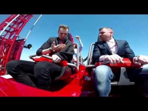 Удар по горлу. Птица врезалась в мужчину на американских горках