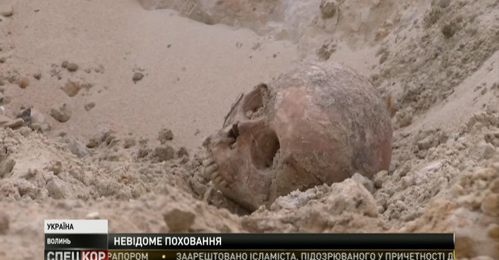 Возле Ковеля обнаружили неизвестное захоронение времен войны. Более 20 тысяч жертв в одной могиле