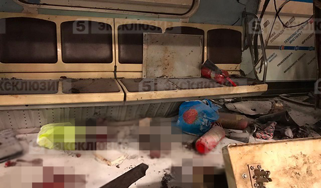 Взрыв в метро Санкт-Петербурга. В вагоне нашли руку смертника с проводами (18+)