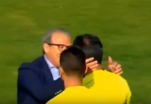 За оскорбление поцелуем. В Тунисе пожизненно отстранили президента футбольного клуба 1