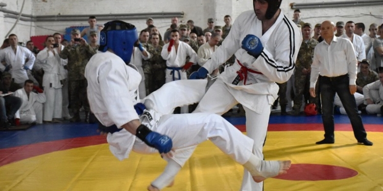 Николаевские десантники заняли третье место на чемпионате по рукопашному бою среди воинских частей ВДВ