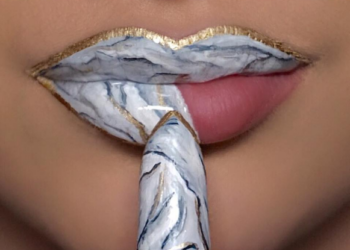 Ужас. До нас дошла мода на мраморные губы. Неужели кто-то клюнет?