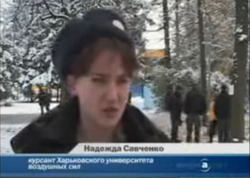 Журналисты нашли видео, на котором юная Надежда Савченко тренируется в медведчуковском свимерском лагере