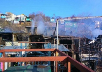 В Одессе снова горел причал с домами