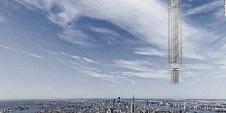 В Дубае планируют построить воздушный небоскреб