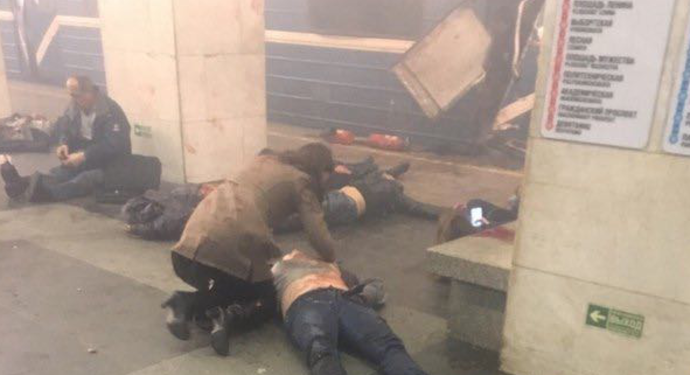 В метро Санкт-Петербурга обнаружено не сработавшее взрывное устройство