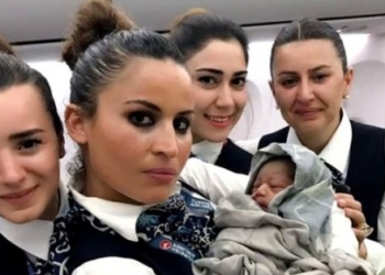 На борту рейса Turkish Airlines на высоте 13 км родилась девочка