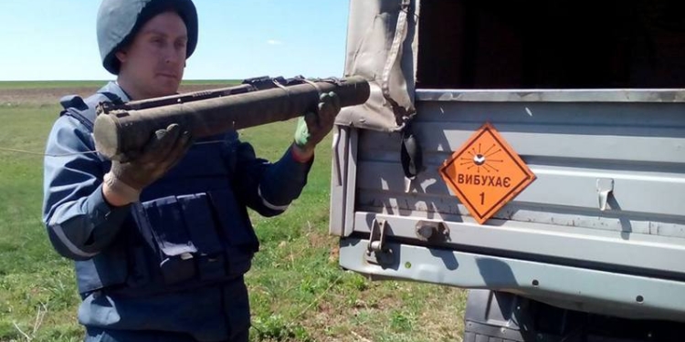 Под Николаевом нашли гранатомет