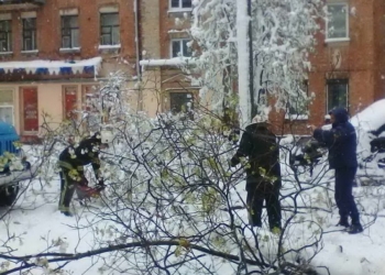 Из-за непогоды в Украине без электроэнергии остается 71 населенный пункт