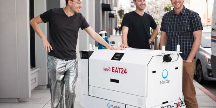 В Сан-Франциско начали тестировать доставку еды роботами