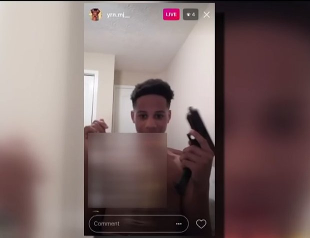 Американский подросток случайно застрелил себя во время трансляции в соцсети 1