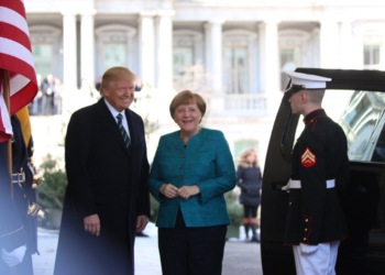 Трамп и Меркель обсудили ситуацию в Донбассе