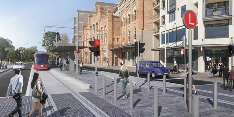 В Австралии появится беспроводная трамвайная линия