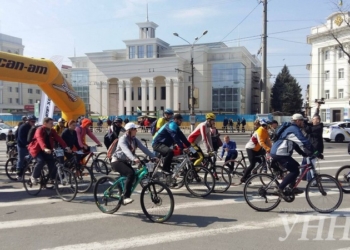 Более 300 человек приняли участие в велопробеге в Херосне