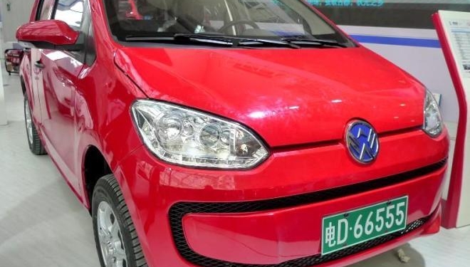 Китайцы подделали  Volkswagen up. Но их электрокар стоит от $2,8 до 5 тыс.