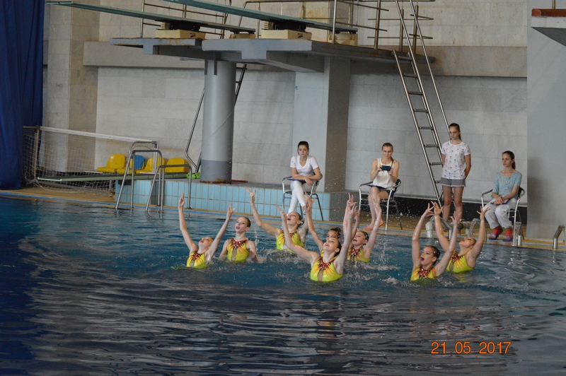 В Николаеве состоялся ежегодный открытый Чемпионат области по синхронному плаванию 6