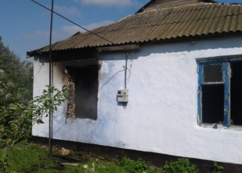 В Снигиревском районе спасатели уберегли жилой дом от уничтожения