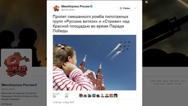 Пустить пыль в глаза: минобороны России отчиталось о полете над Красной площадью, которого не было, во время парада