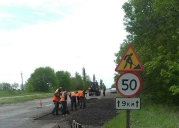 За неделю дорожники Николаевщины подлатали чуть больше 10 тыс.кв.м ям