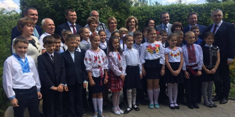 В Николаеве  с рабочим визитом находится министр образования и науки Лилия Гриневич