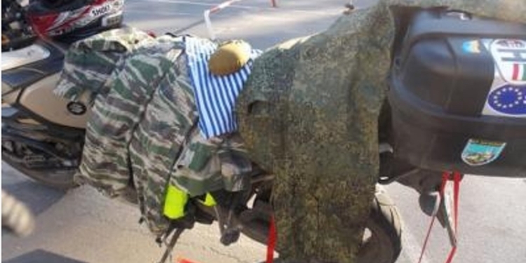Байкер из России ехал якобы к приятелю в Ивано-Франковск – зачем-то с камуфляжем