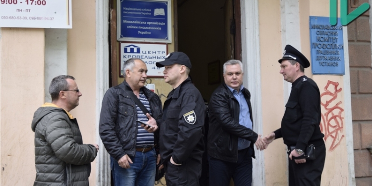 «Обе организации стоят на принципах территориальной целостности Украины» – николаевские АТОшники и «афганцы» мирно обсудили конфликты, произошедшие 9 и 10 мая