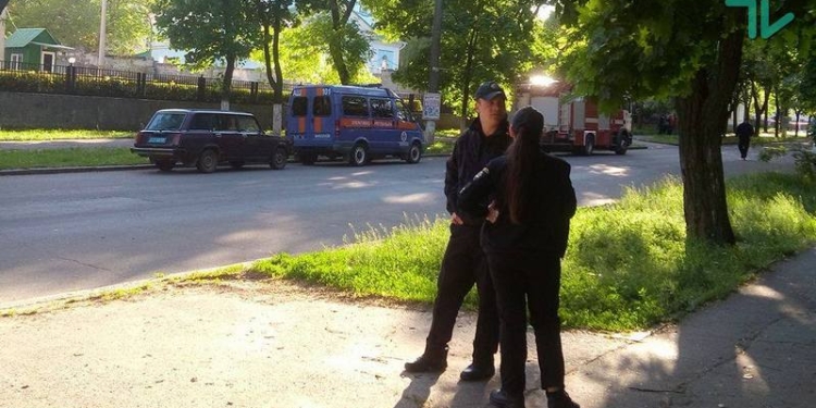 В Николаеве полиция ищет взрывчатку в офисе “афганцев”