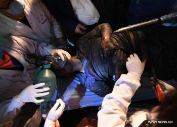 В Китае на шахте из-за взрыва газа погибли 18 человек