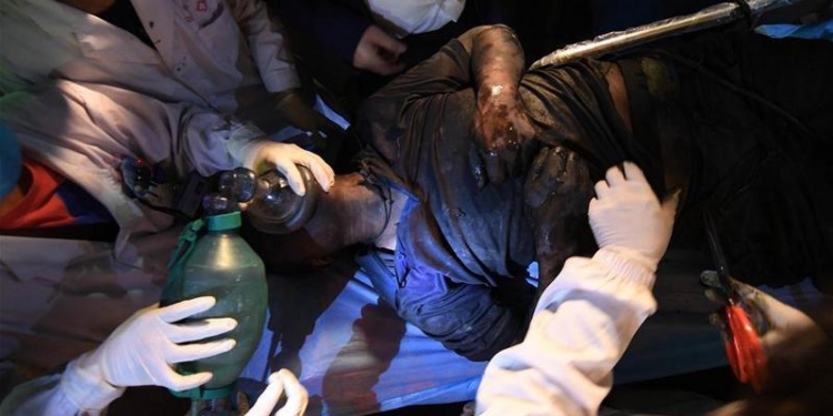 В Китае на шахте из-за взрыва газа погибли 18 человек