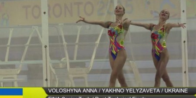 Это красиво: украинский дуэт по синхронному плаванию взял «золото» World Series 2017