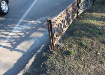 Чугунное ограждение на Центральном проспекте в Николаеве частично заменят живой изгородью