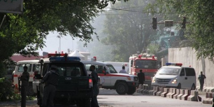 У посольства Германии в Кабуле прогремел мощный взрыв – несколько человек погибли, более 60 получили ранения
