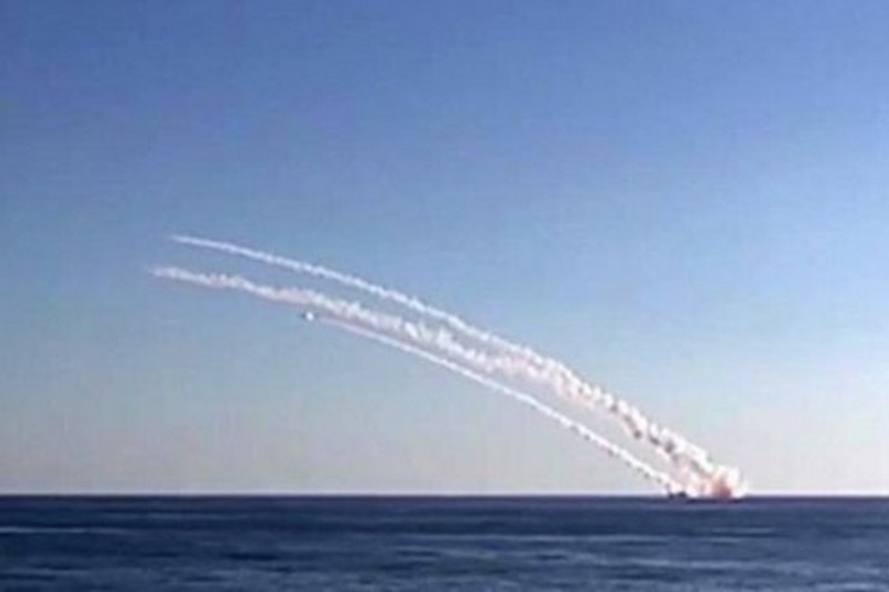 Российская подлодка атаковала крылатыми ракетами район Пальмиры 1