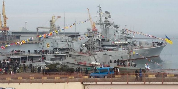 Фрегат “Гетьман Сагайдачный” сломался вскоре после ремонта – прокуратура через суд хочет взыскать штраф с подрядчика