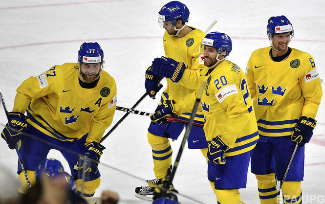 Шведы стали чемпионами мира по хоккею 1