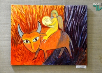 «Код жизни»: в Николаеве открылась персональная выставка Татьяны Полищук