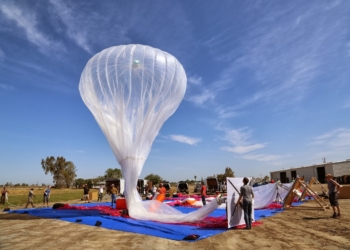 В зоне стихийного бедствия. Google впервые применил шары Loon для обеспечения интернетом