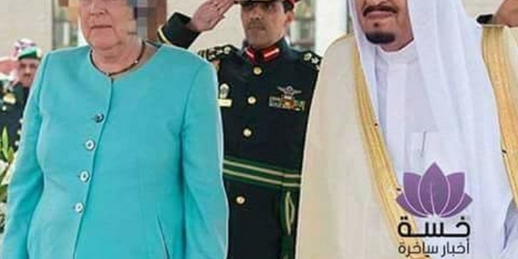 Саудовское гостелевидение “зацензурило” непокрытую голову Меркель