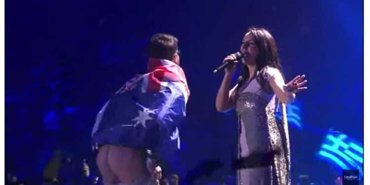 Пять лет тюрьмы обещает Аваков “голозадому” пранкеру, оскандалившему выступление Джамалы на Евровидении